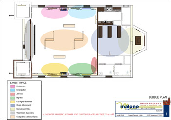 Exhibit Concept Floorplan